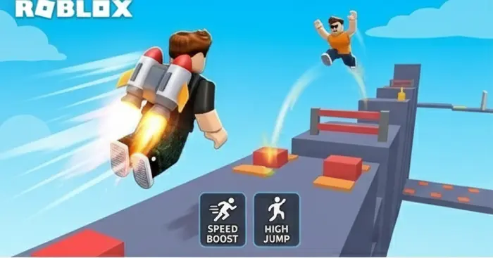 A clean mobile UI with sliders for Jump Height and Speed, and toggles for Auto Farm and God Mode features.